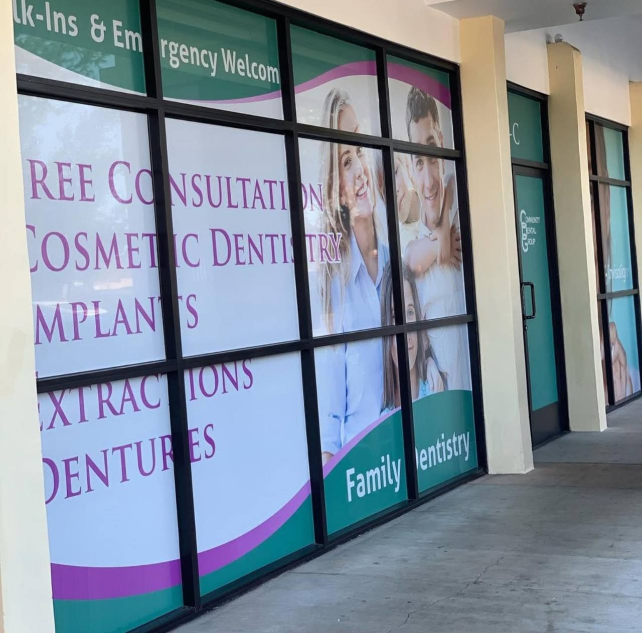 MAGV Graphics community dental window graphics